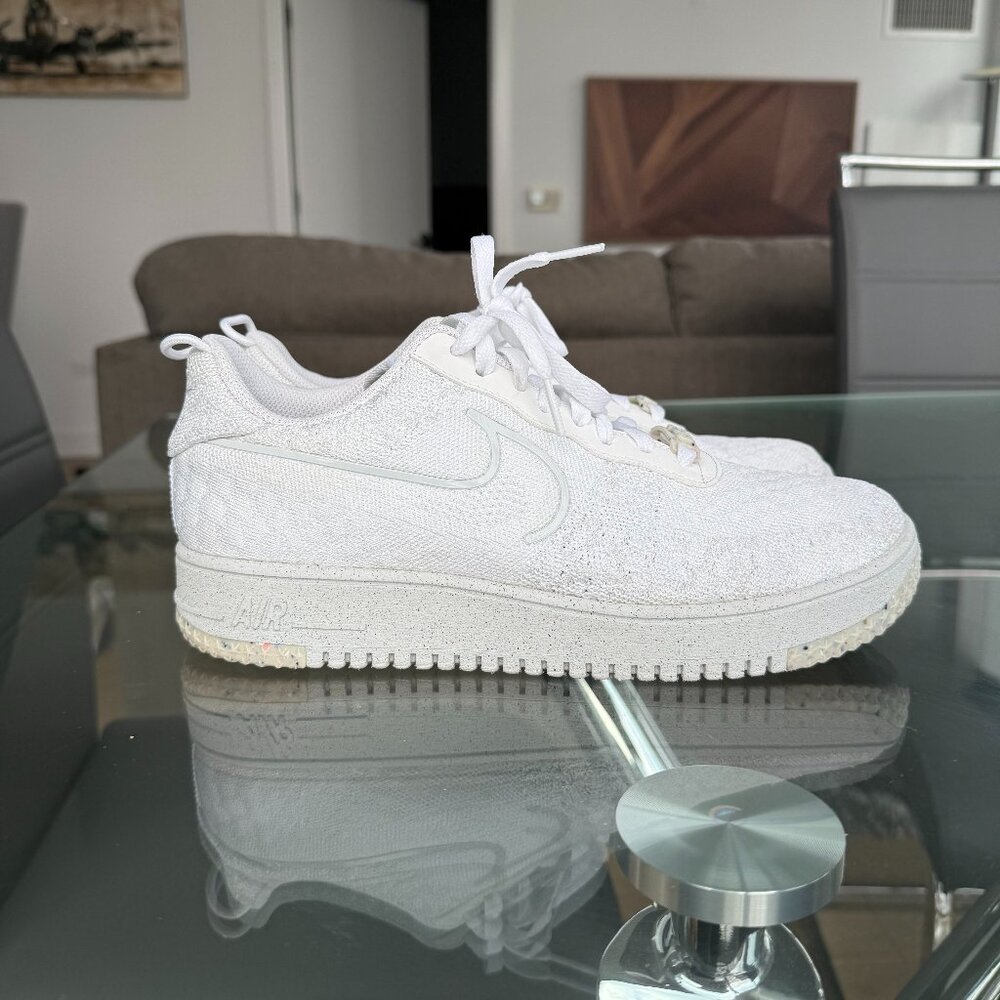 Nike Air Force 1 Crater Flyknit Next Nature Men's Shoes | US M 9.5